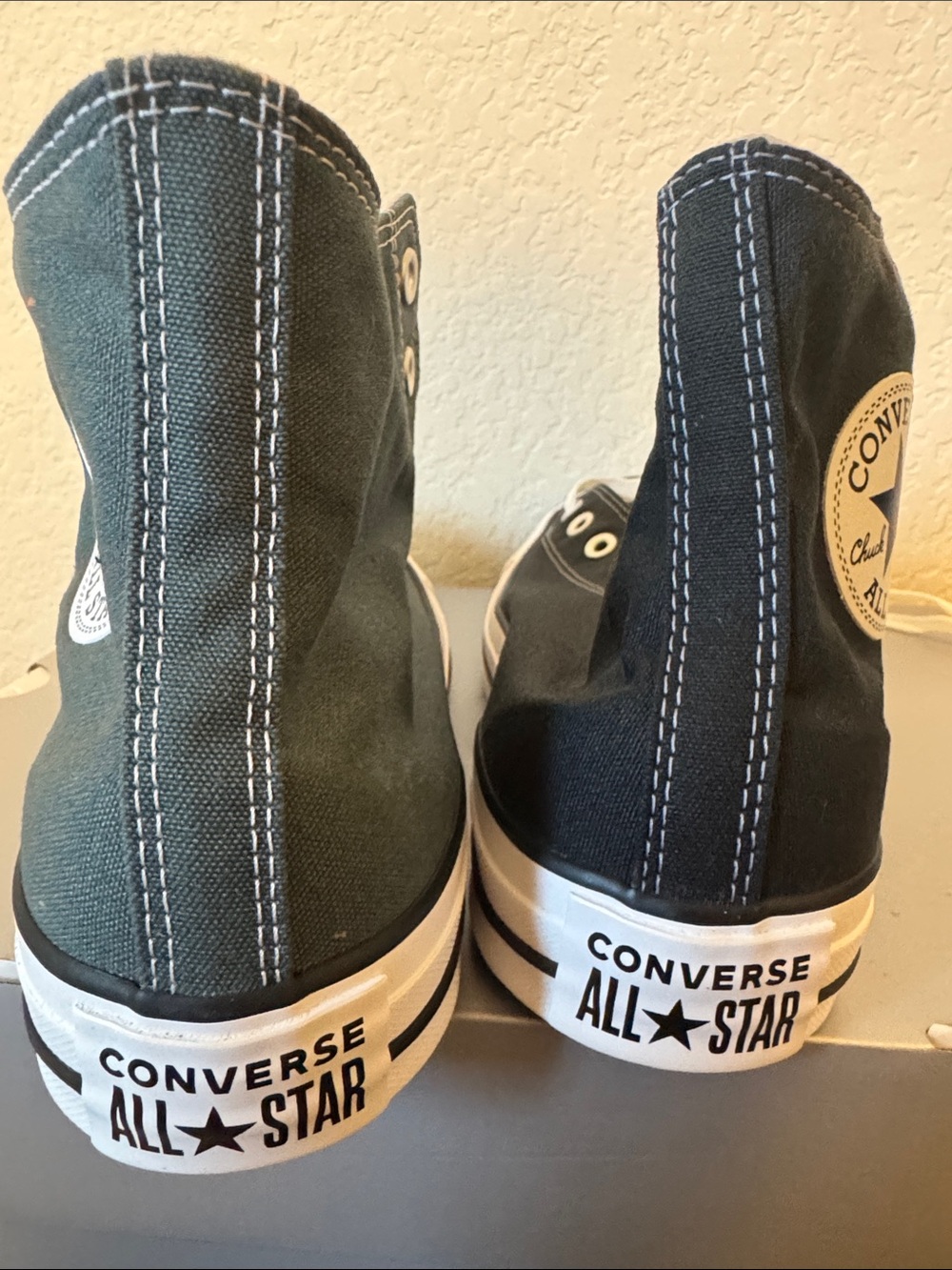 Converse Chuck Taylor All Star High Top Sneakers - Dark Teal - Picture 2 of 5